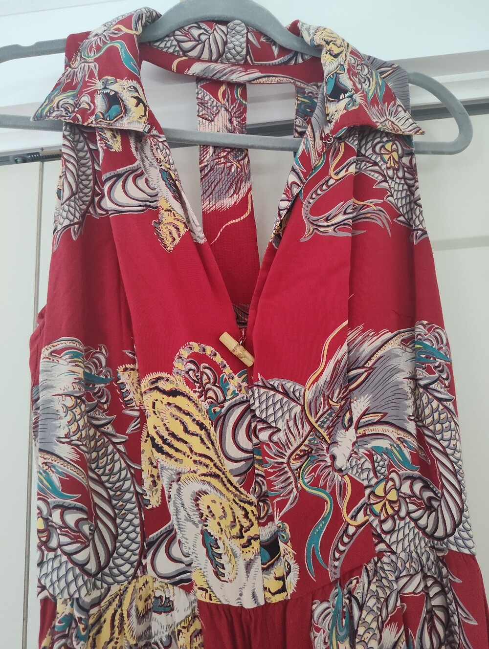 Trashy Diva Dragons and Tigers Moto Romper - Picture 2 of 7